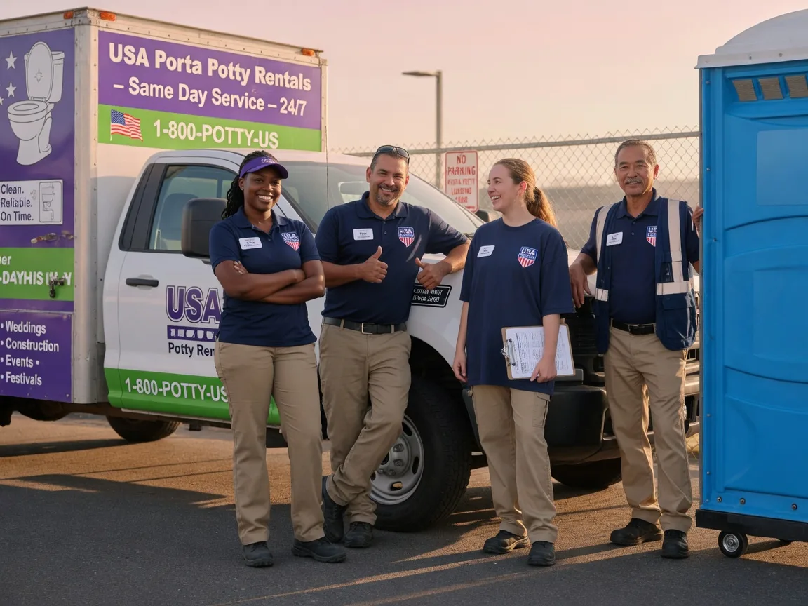 Porta Potty Rental company in Hampton, NE