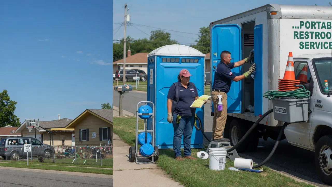 Portable Toilet Rental in Hampton, NE near me
